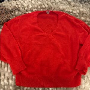 Vibrant Red Women's Sweater -